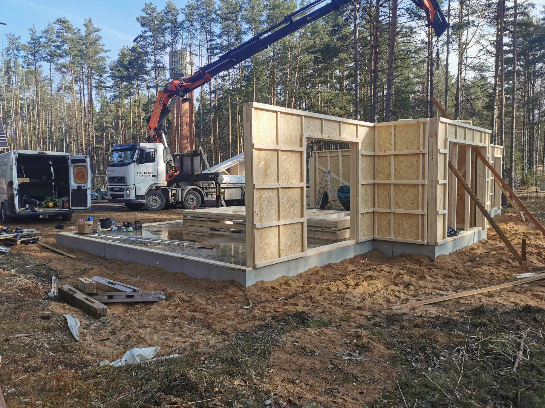 Plaatvundament – tehtud töö