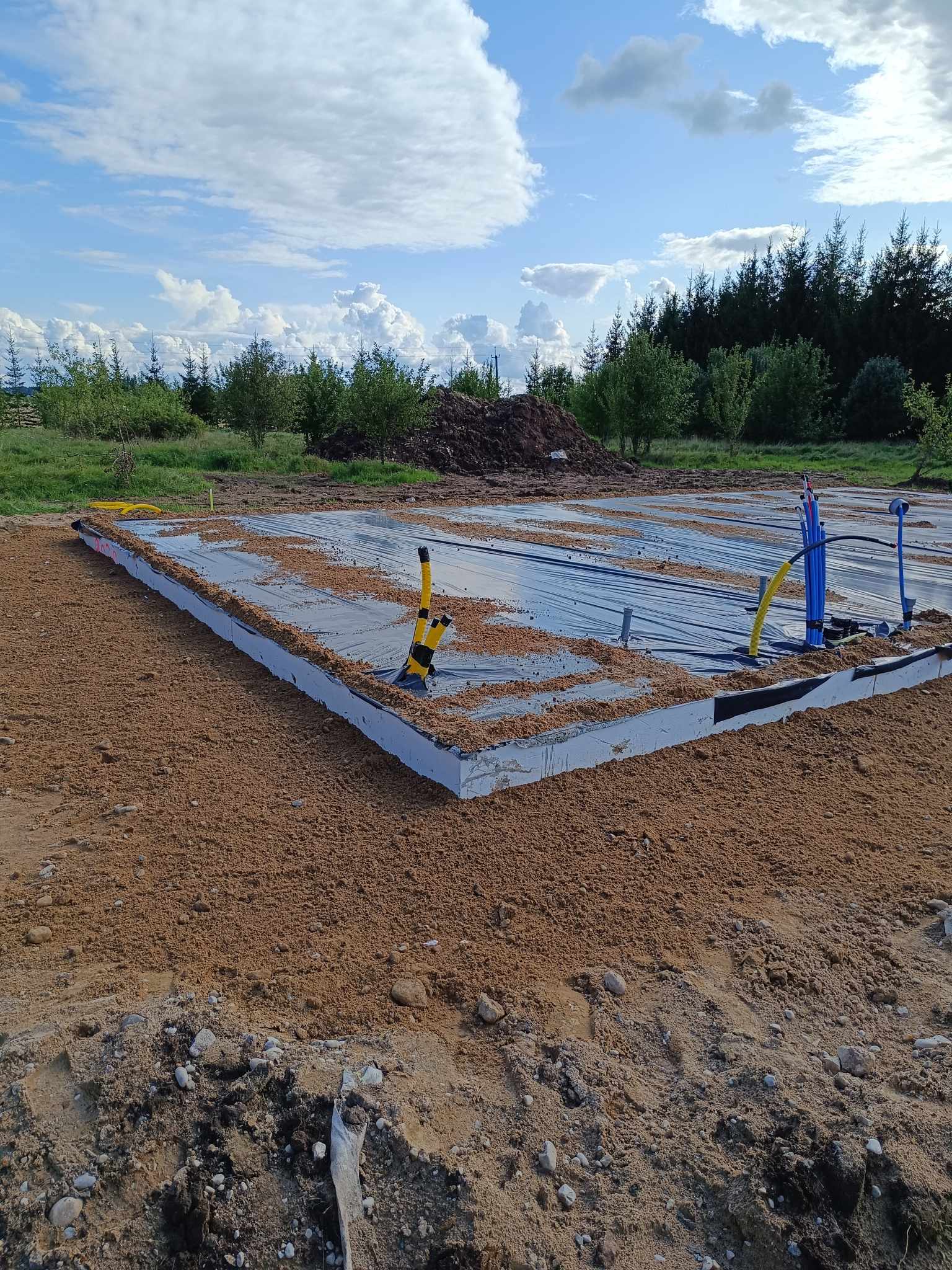 Plaatvundament – tehtud töö