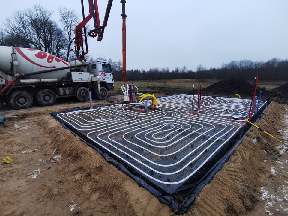 Plaatvundament – tehtud töö