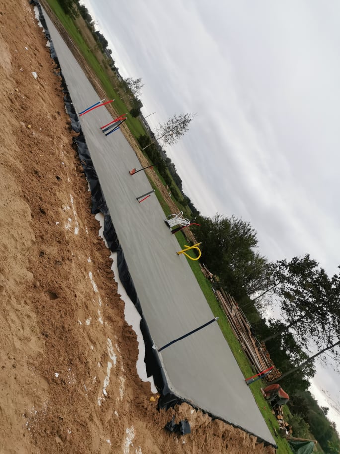 Plaatvundament – tehtud töö