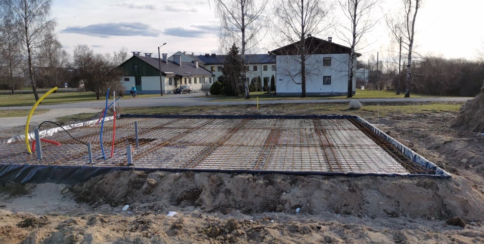 Plaatvundament – tehtud töö