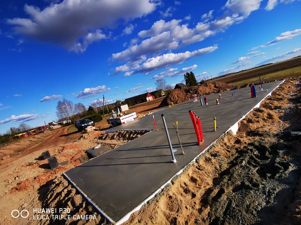 Plaatvundament – tehtud töö