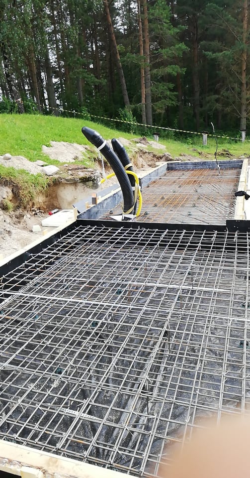 Plaatvundament – tehtud töö