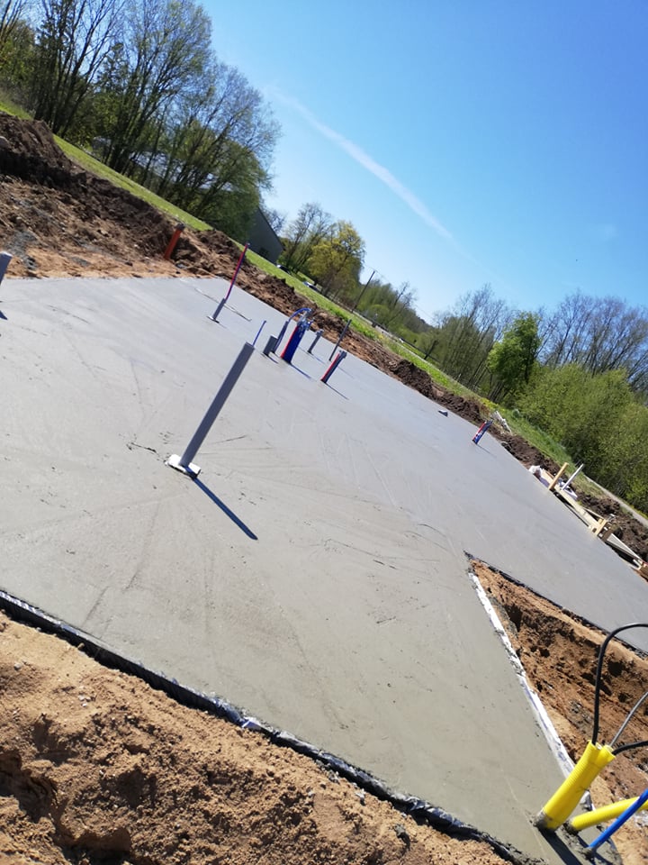 Plaatvundament – tehtud töö